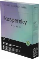 Программное обеспечение Kaspersky Plus + Who Calls. 3-Device 1 year Base Box KL1050RBCFS
