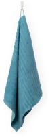 Полотенце махровое для лица и рук, Донецкая мануфактура, 50Х100 см, цвет: серо-голубой, 100% хлопок