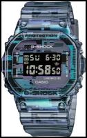 Наручные часы CASIO G-Shock, мультиколор, синий