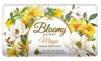 Весна крем-мыло кусковое Bloomy Garden Magic цветы, 90 г