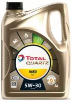 Моторное масло TOTAL QUARTZ INEO ECS, 5W-30, синтетическое, 4 л