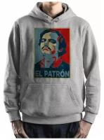 Худи DS Apparel Пабло Эскобар - El Patron / Наркос / Мужской