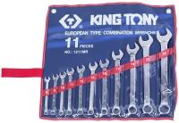 Набор комбинированных ключей, 8-24 мм, 11 предметов KING TONY 1211MR