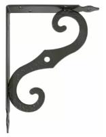 Кронштейн настенный для полок Amig, декоративный, черный, 2-150х115 NEG