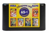 Игровой сборник для приставок Сега Magistr Mega Drive / 65 игр Платформер