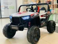 Электромобиль детский багги POLARLE NEL900 белый полный привод 4WD