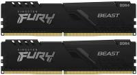 Оперативная память Kingston 32 Gb DIMM DDR4 3600 MHz FURY Beast Black Gaming (KF436C18BBK2/32)