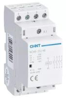 CHINT Контактор модульный NCH8-25/40 25A 4НО AC220/230В 50Гц (R)(CHINT) 256089