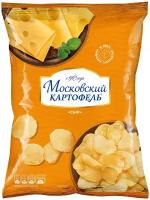 Чипсы Московский КАРТОФЕЛЬ картофельные, сыр, 130 г