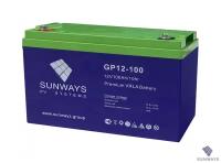 Аккумуляторная батарея SUNWAYS GP 12-100