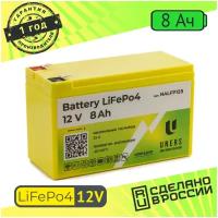 Аккумулятор LiFePo4 12v 8.0 Ah