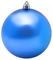 Елочная фигура Шар 10 см, цвет синий глянцевый NEON-NIGHT