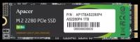 SSD диск Apacer M.2 AS2280P4 1024 Гб PCIe Gen3x4 3D NAND AP1TBAS2280P4-1