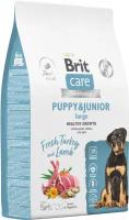 Сухой корм BRIT CARE Puppy & Junior Large Healthy Growth для щенков и молодых собак крупных пород с индейкой и ягненком 12 кг