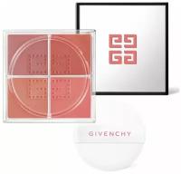 GIVENCHY Рассыпчатые четырехцветные румяна для лица Prisme Libre Blush (4 Organza Sienn)