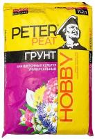 Грунт PETER PEAT Линия Hobby для цветочных культур универсальный, 10 л, 4 кг, 5 шт