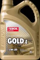 Моторное масло Teboil Gold L 5W-30 синтетическое 4 л