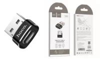 Адаптер HOCO UA6 USB/Type-C конвертер черный