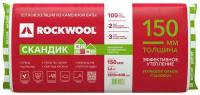 Каменная вата Rockwool Лайт Баттс Скандик 1200x600х150мм 5 шт