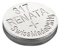 Батарейка Renata 317 (SR516SW) 1,55v серебряно-цинковая