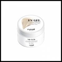 Runail Professional гель UV Gel Camouflage камуфлирующий Айвори, 15 гр