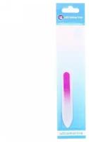Пилка для ногтей стеклянная на блистере «Ultramarine», двухцветная, 9см
