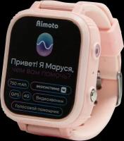 Aimoto Часы-телефон Aimoto IQ 4G с голосовым помощником Маруся детские, розовые