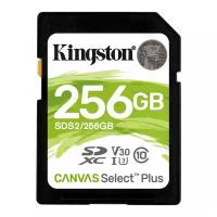 Карта памяти SDXC 256ГБ Class10 Kingston Canvas Select Plus UHS-I U3 (sds2/256gb)