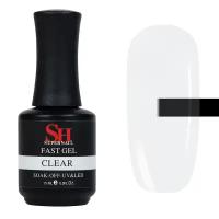 SH Гель для моделирования и наращивания ногтей Fast Gel Clear 15 мл