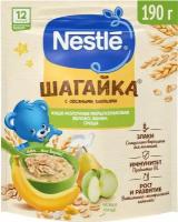 Каша Nestle Шагайка Молочная мультизлаковая Яблоко-Банан-Груша с 12 месяцев 190г