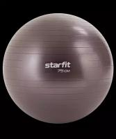 Без упаковки фитбол Starfit Gb-111 антивзрыв, 1200 гр, кофейный, 75 см