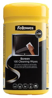 Fellowes Screen Cleaning Wipes влажные салфетки 100 шт. для экрана, для ноутбука