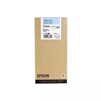 Картридж Epson C13T596500, 350 стр, светло-голубой