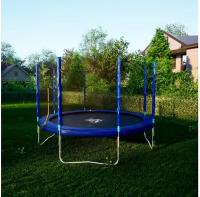 Батут DFC Trampoline Fitness с сеткой 12FT-TR-B (366 см) синий