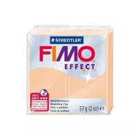 Полимерная глина FIMO Effect запекаемая персик (8020-405), 57 г розовый 57 г